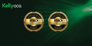 KellyOCG® ranks No. 1 in healthcare and No. 2 overall on HRO Today's 2026 RPO Baker's Dozen