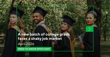 New Batch of College Graduates Faces an Increasingly Shaky Job Market
